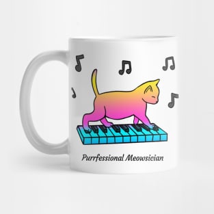 Purrfessional Meowsician Mug